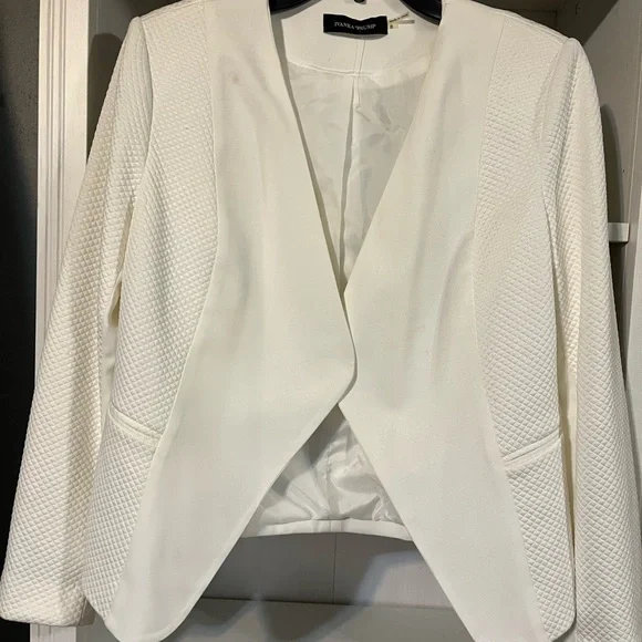 Ivanka Trump Jackets Coats Ivanka Trump Womens Cream